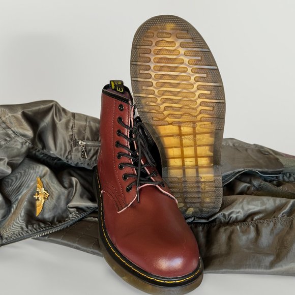 Doc Marten Style Boots - Picture 3 of 5